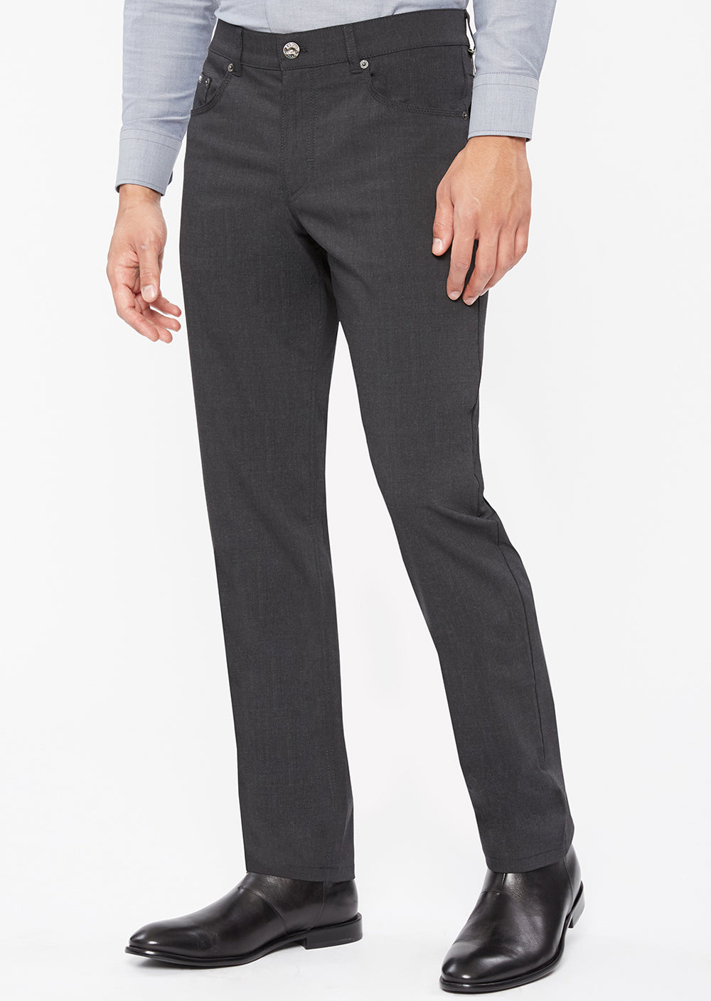 Manager Wool Blend 5-Pocket Trouser